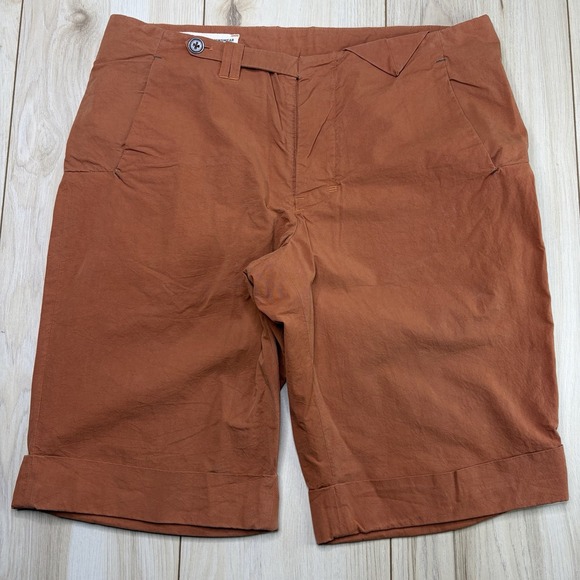 Yigal Azrouel Other - YIGAL AZROUEL Menswear Chino Dress Shorts Mens Size 32 Orange